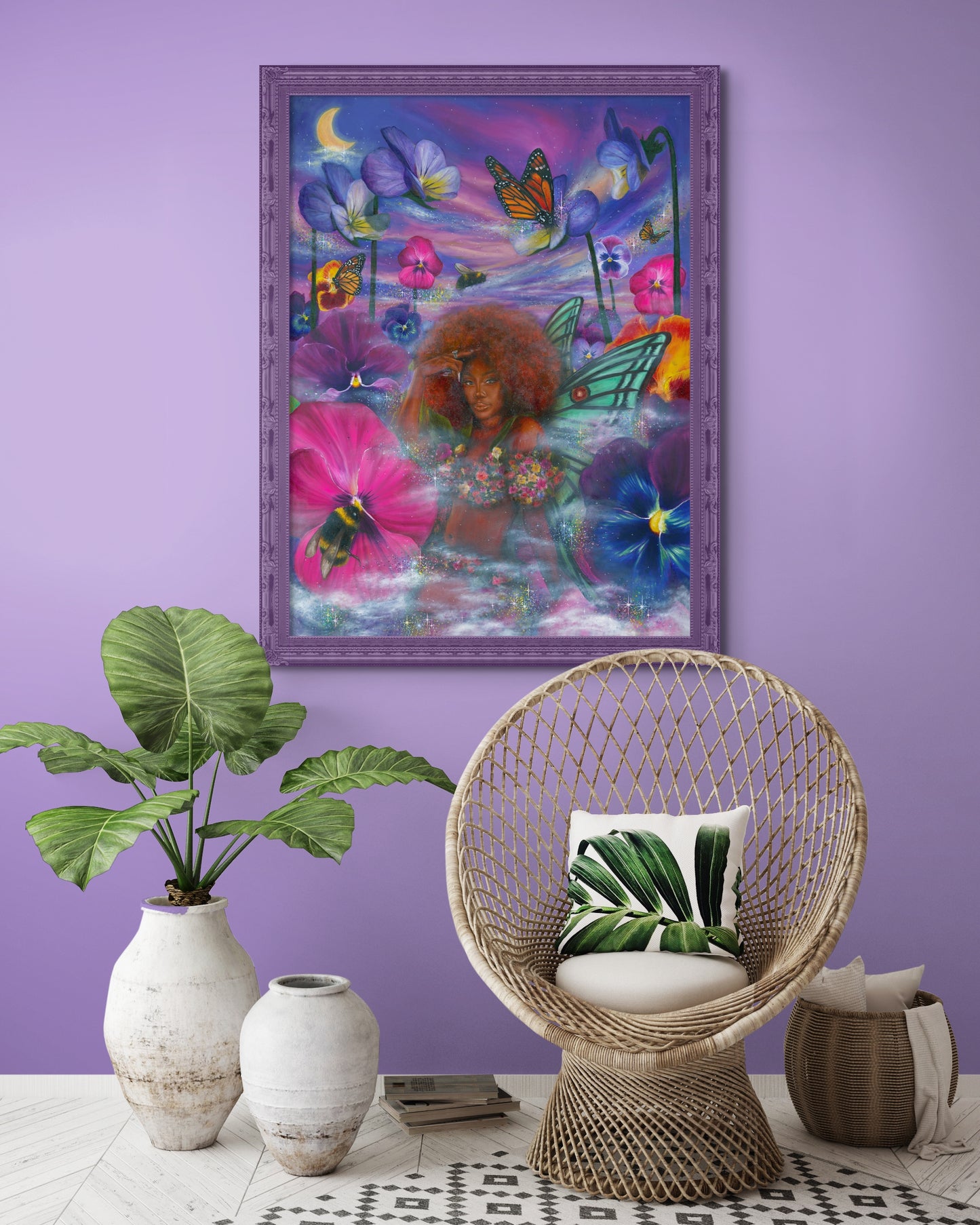 SZA Fairy Canvas