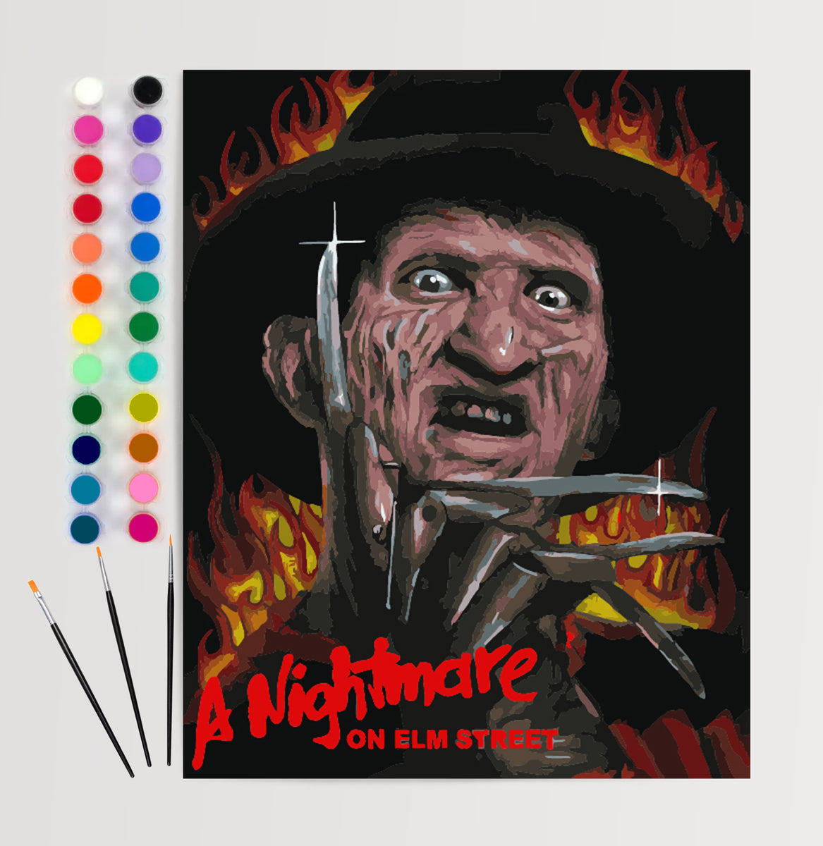 Withered Freddy Paint By Numbers - Numeral Paint Kit