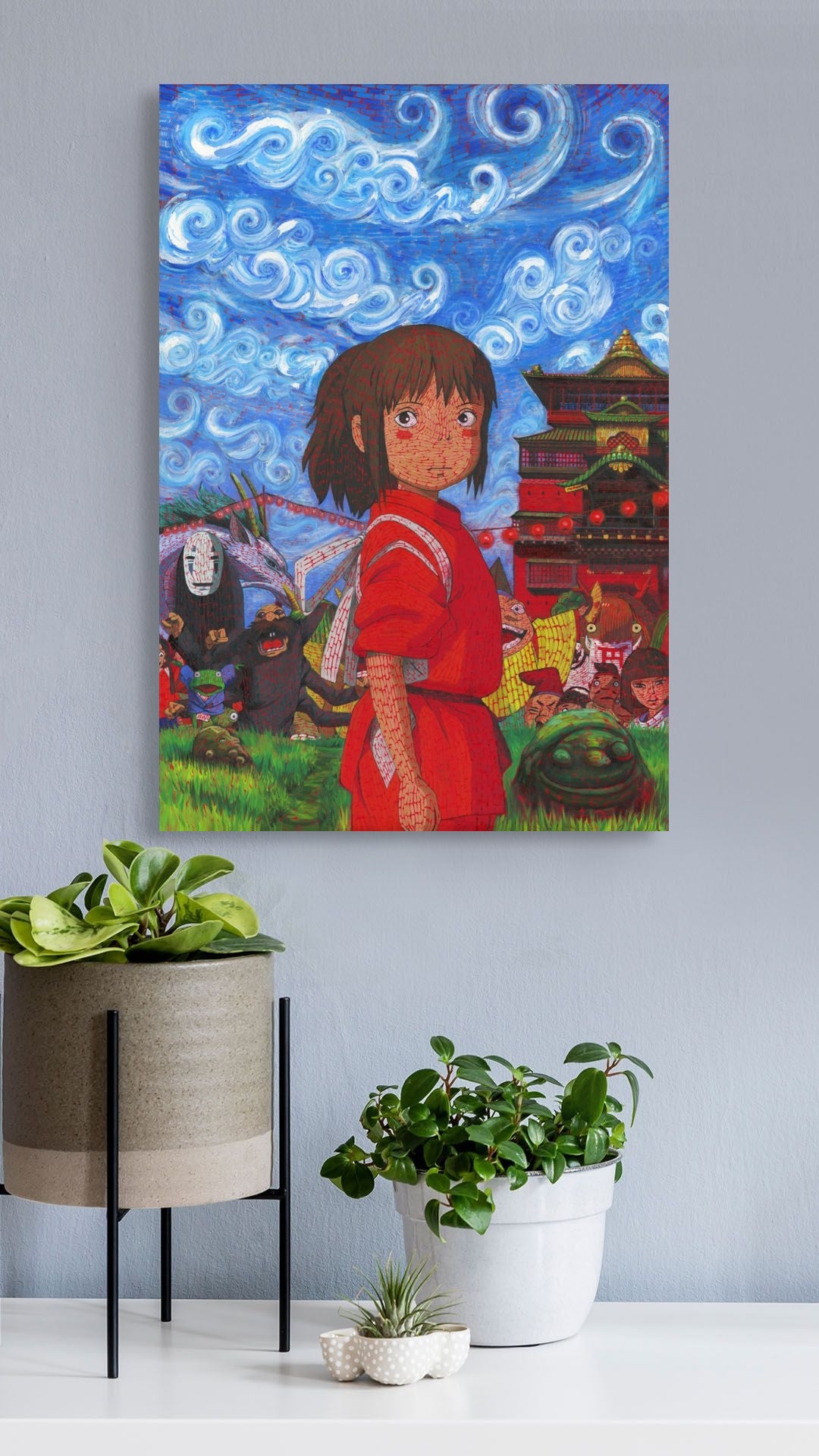 Spirited Away Original Painting