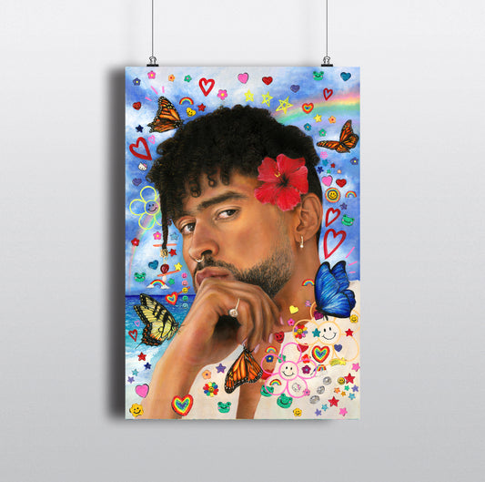 Bad Bunny Poster