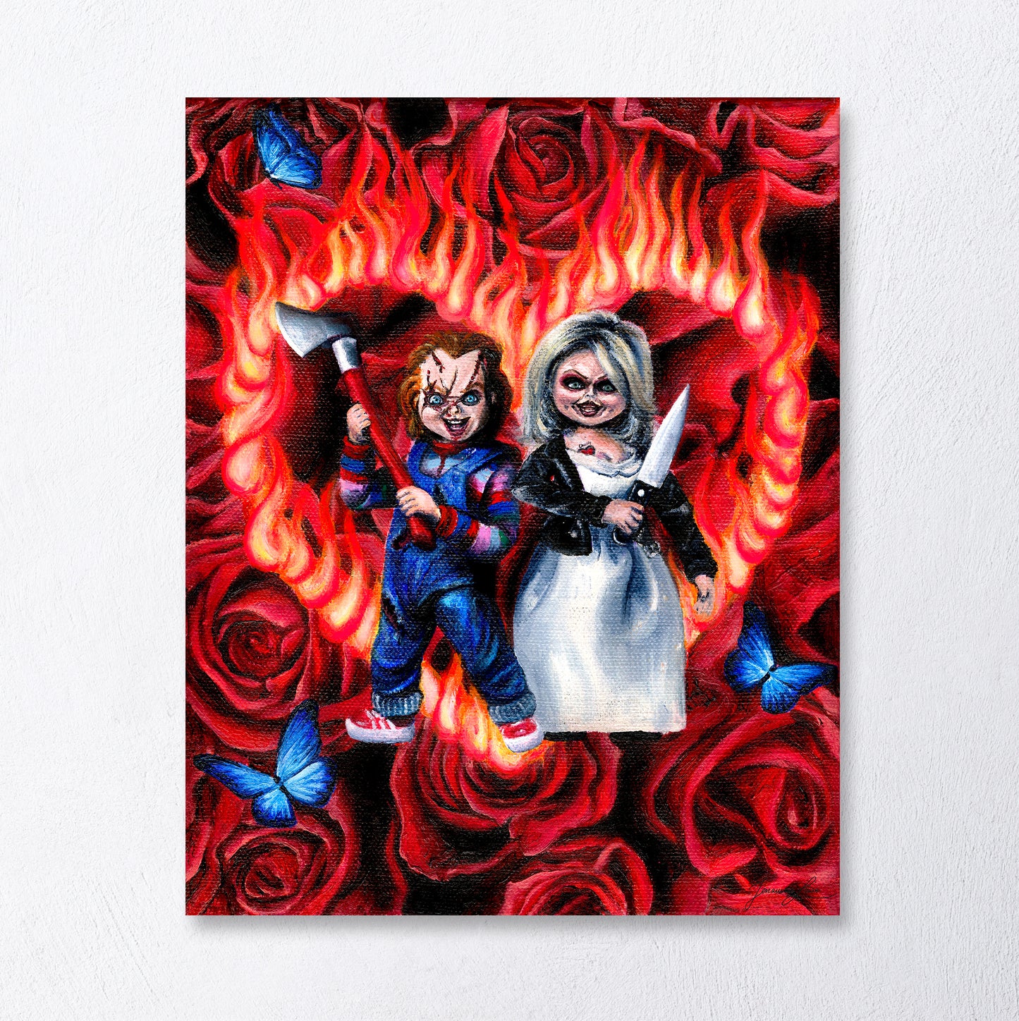 Bride Of Chucky Canvas