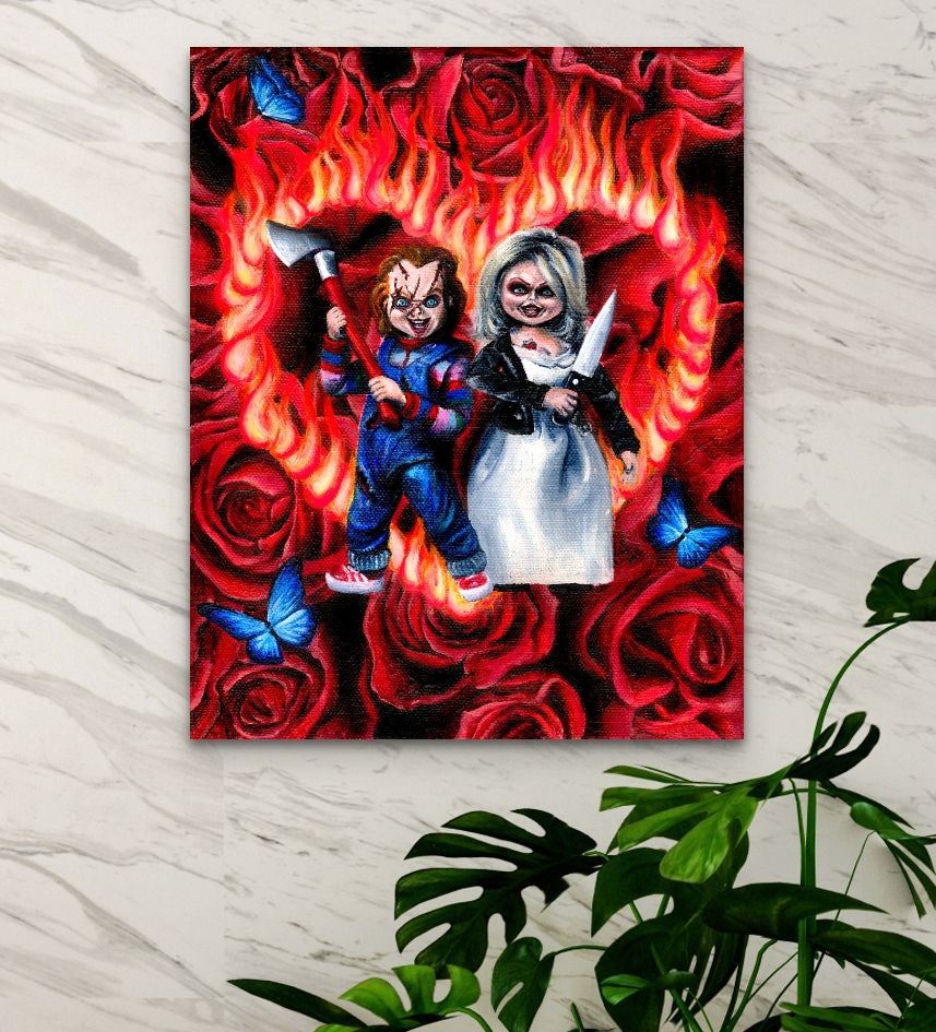 Bride Of Chucky Canvas