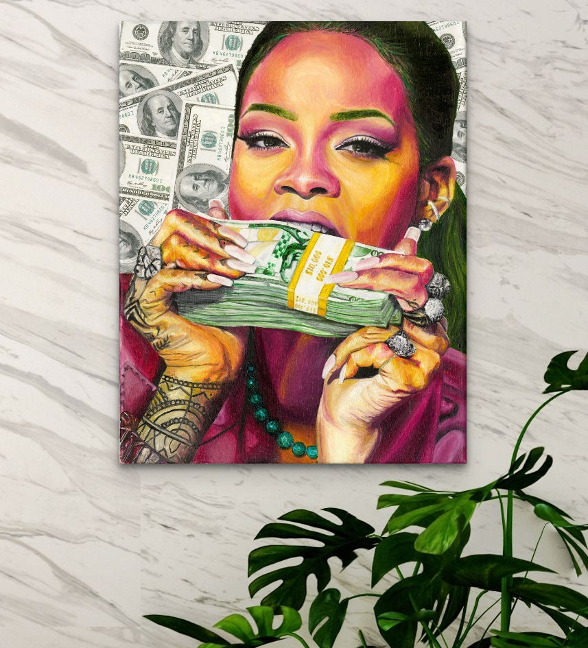 Rihanna Canvas