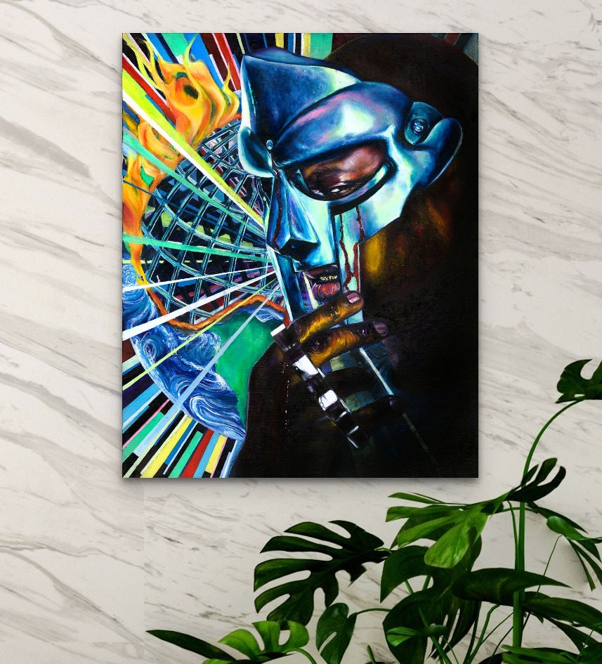 MF Doom Canvas
