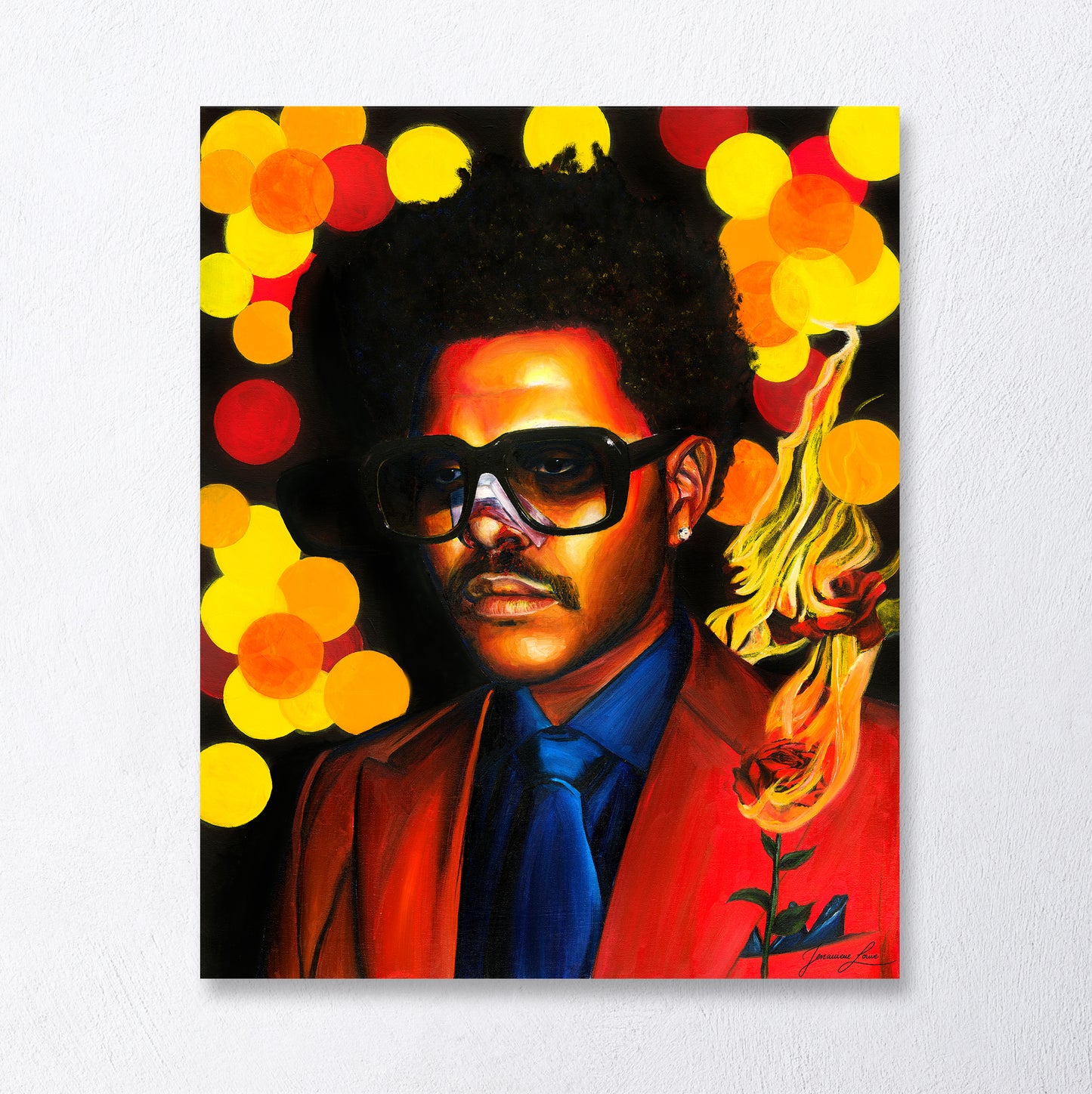 The Weeknd Canvas