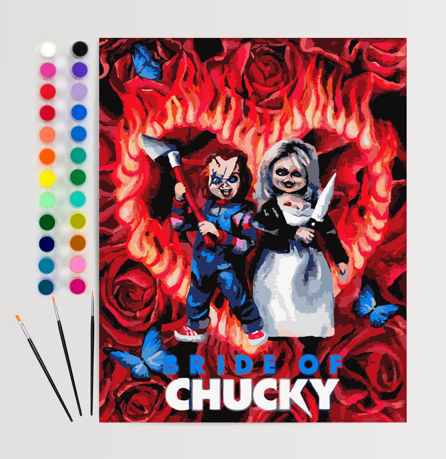 Bride of Chucky Paint By Numbers Set
