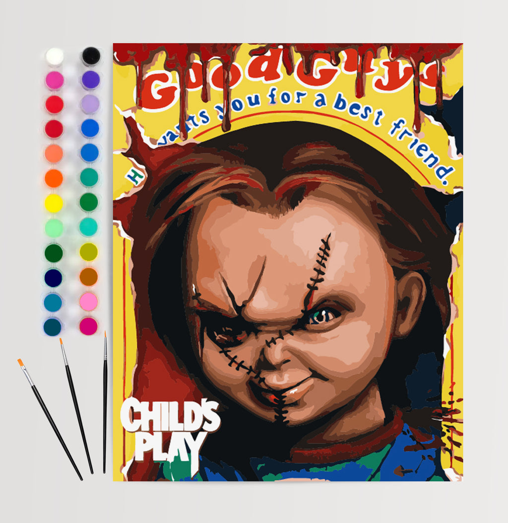 Chucky Paint By Numbers Set