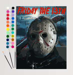 Jason Paint By Numbers Set