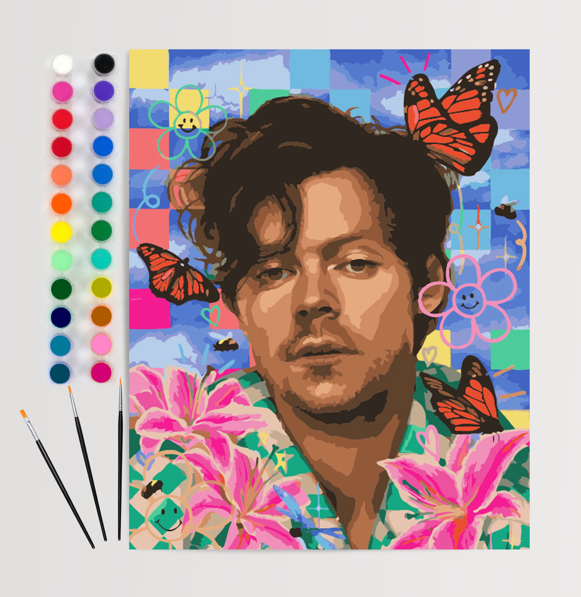 Harry Styles Paint By Numbers Set