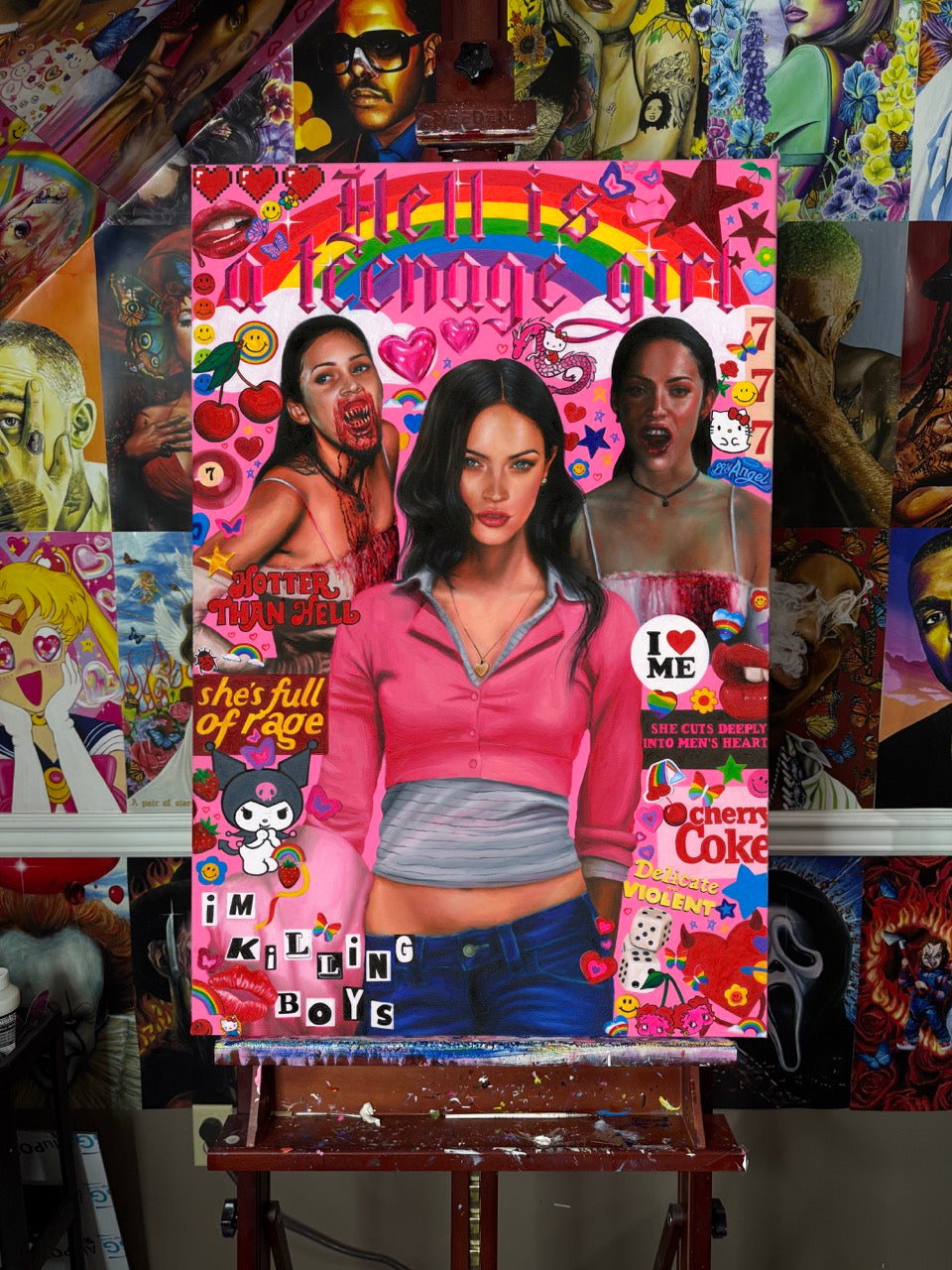 Jennifer's Body Original Painting