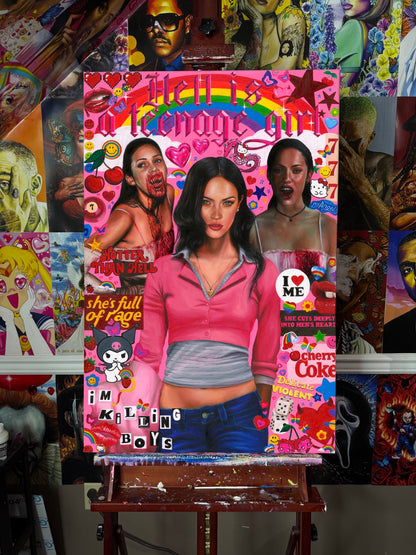 Jennifer's Body Original Painting