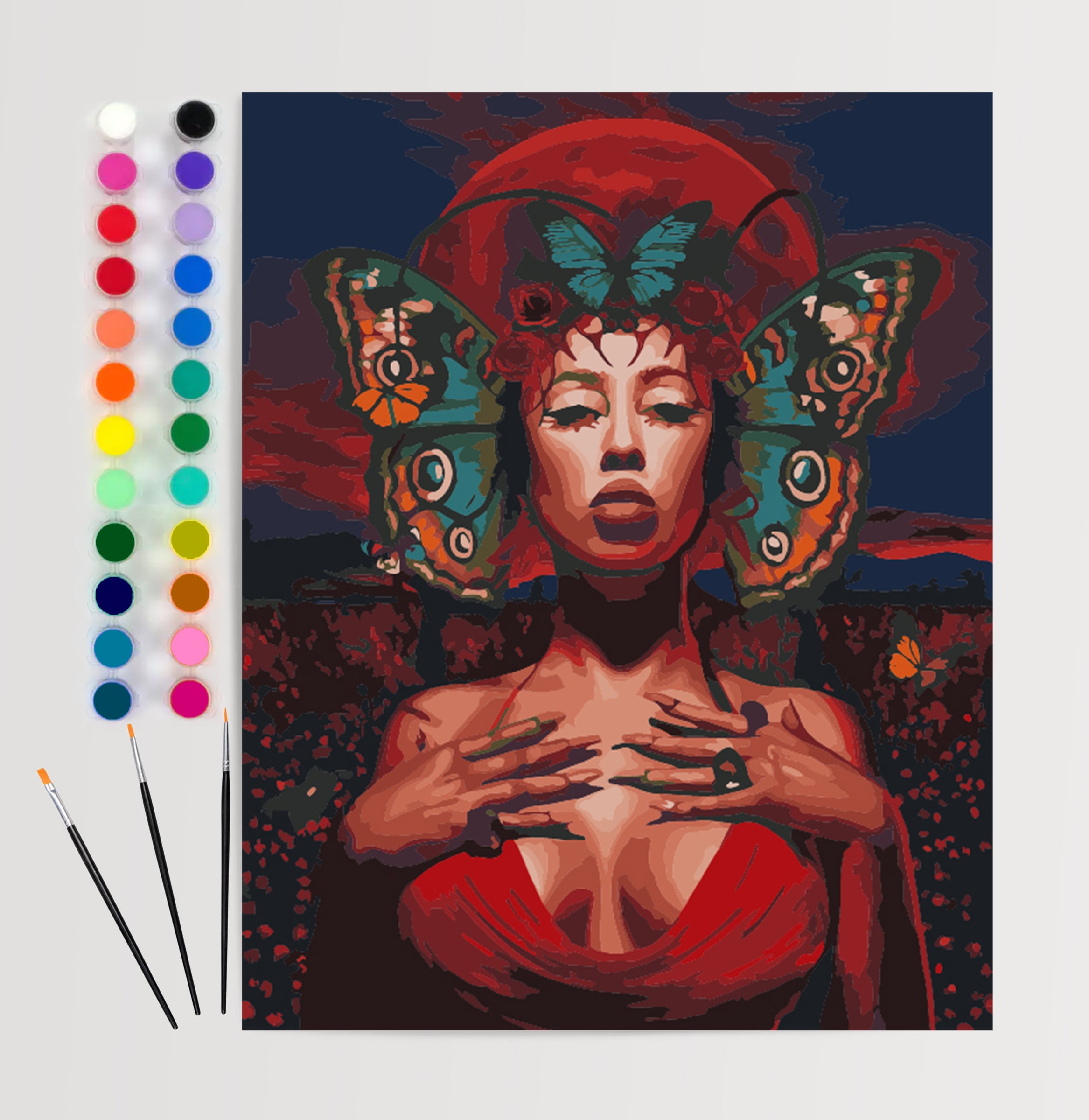 Kali Uchis Paint By Numbers Set