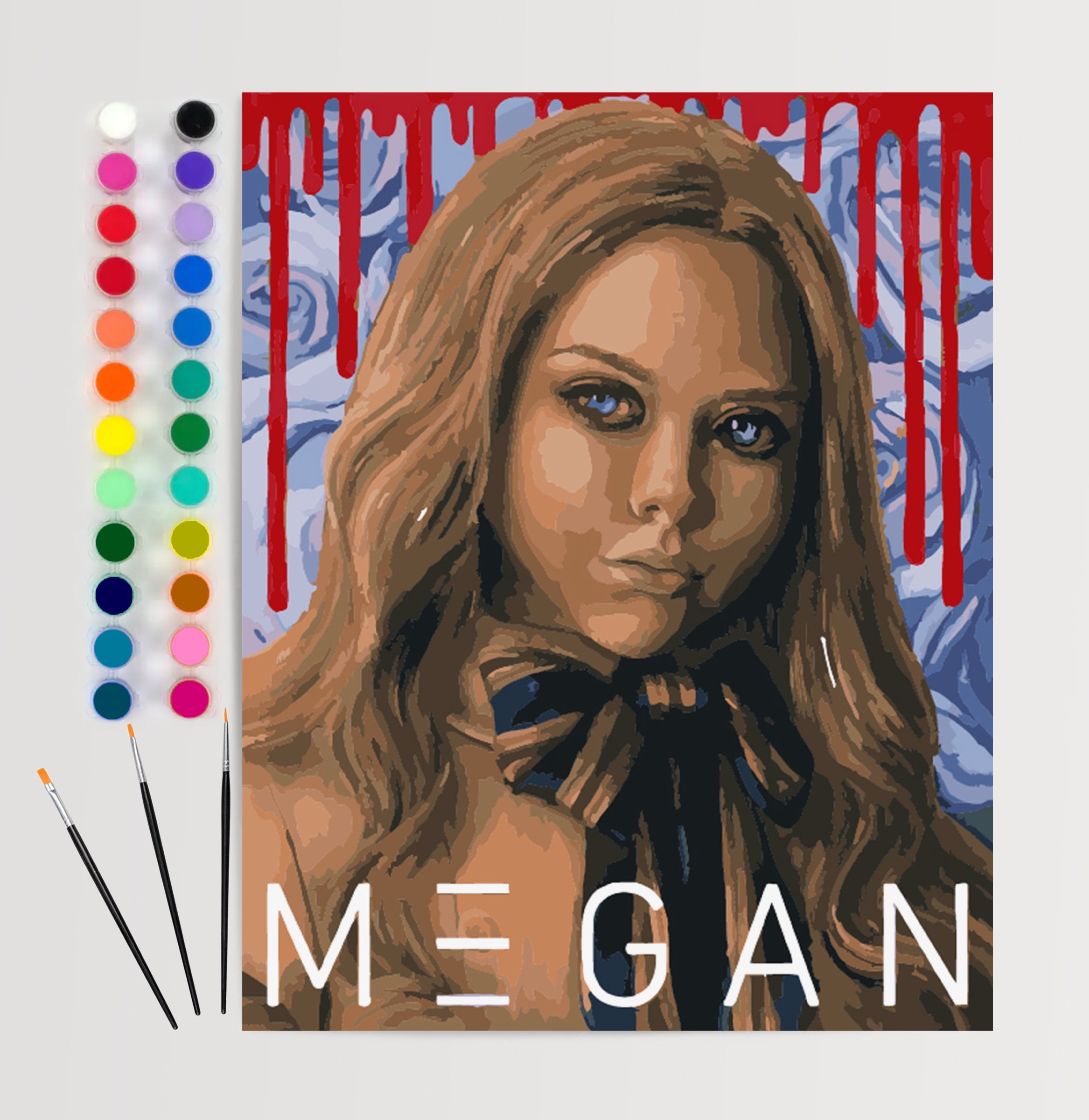 M3GAN Paint By Numbers Set