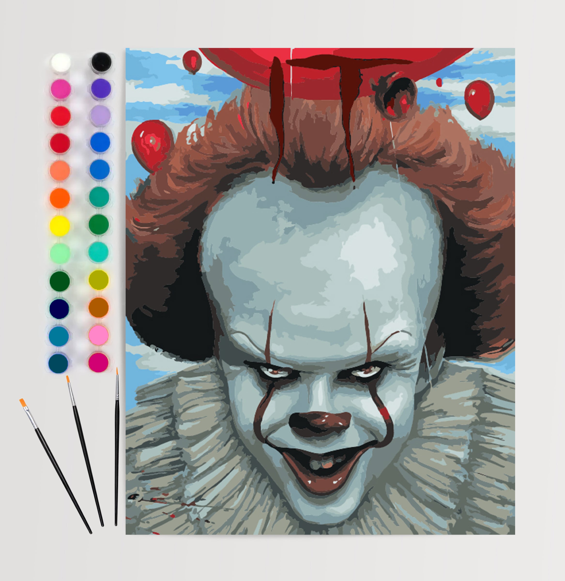 Pennywise Paint By Numbers Set