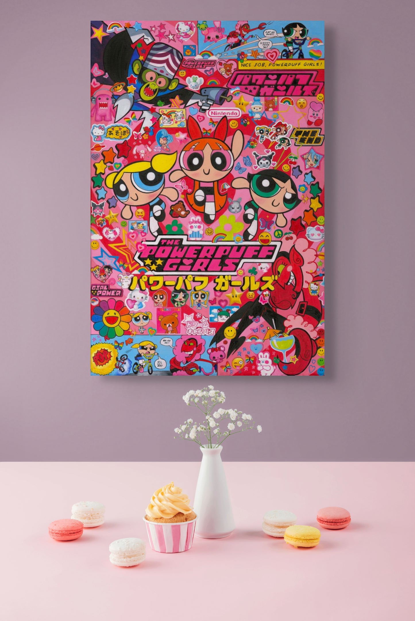 Powerpuff Girls Original Painting