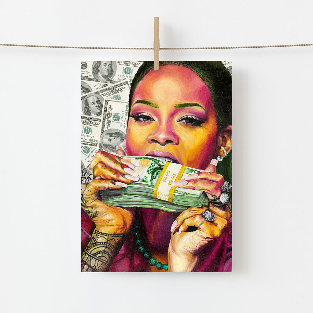 Rihanna Mini Print