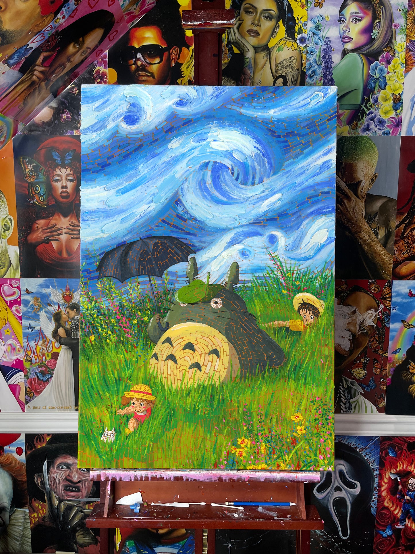 My Neighbor Totoro Original Painting