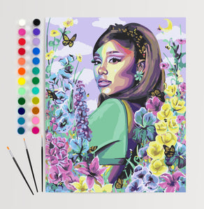 Ariana Paint By Numbers Set