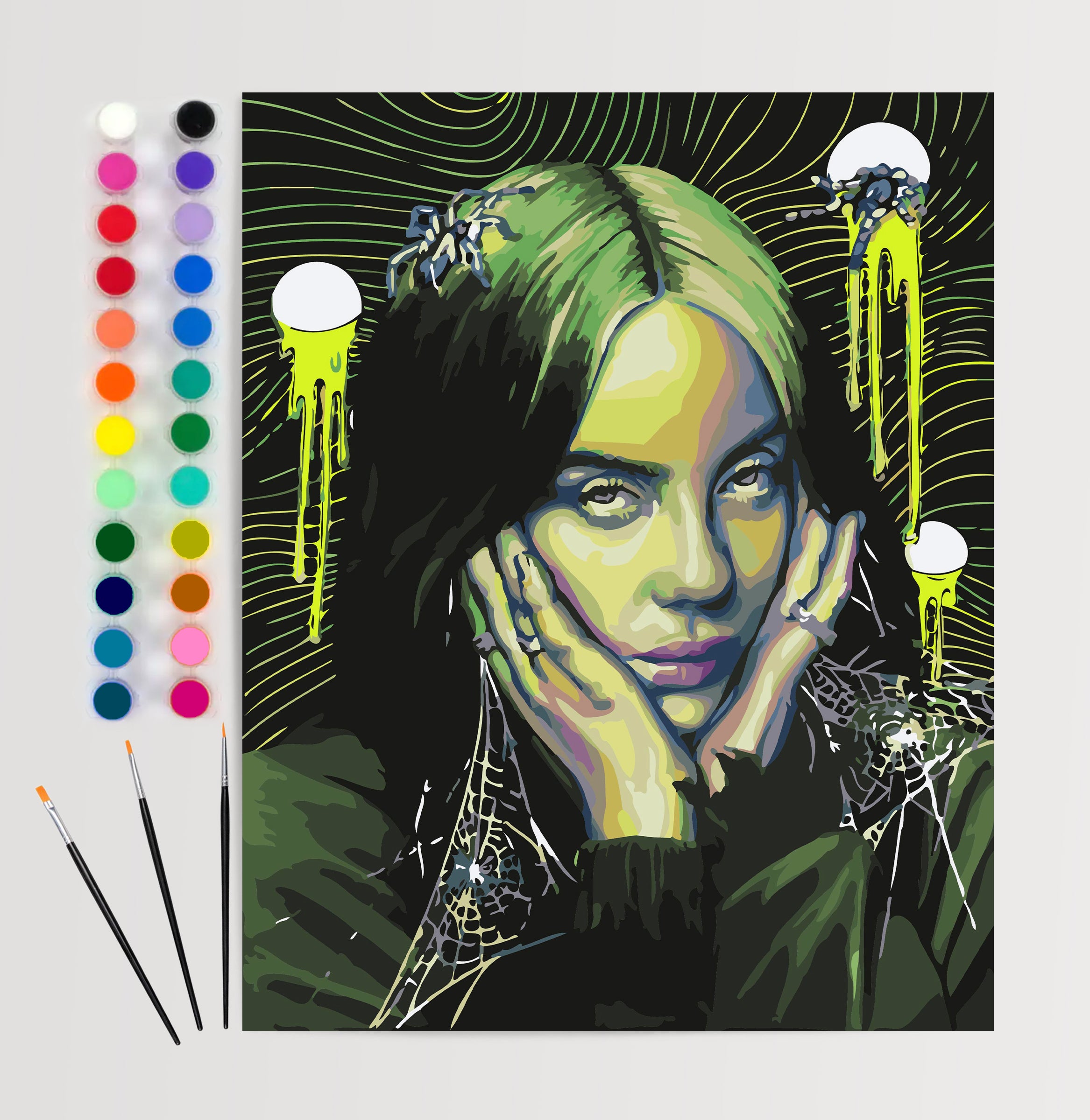 Billie Paint By Numbers Set