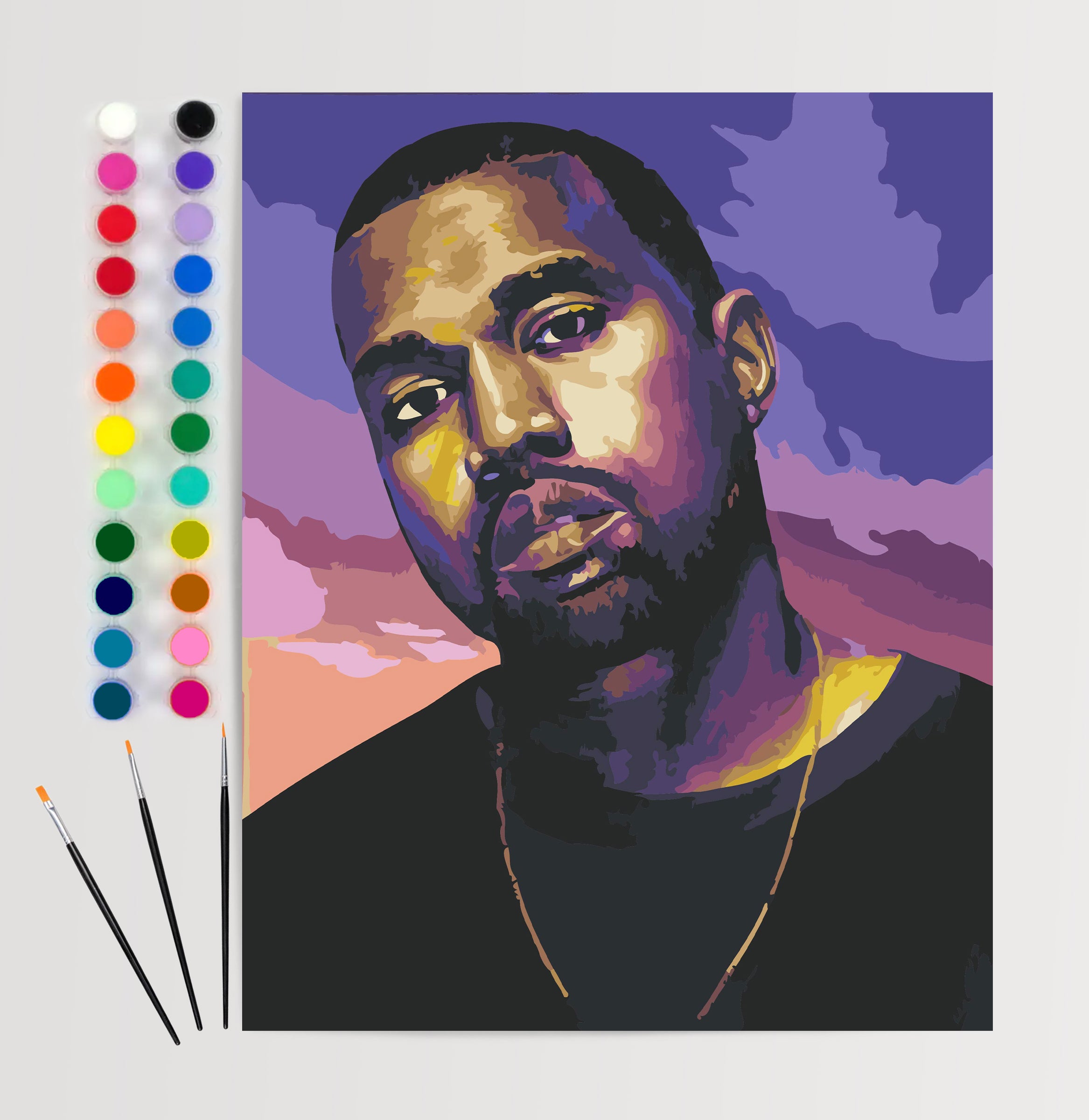 Kanye Paint By Numbers Set