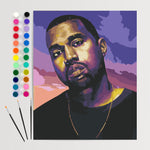 Kanye Paint By Numbers Set