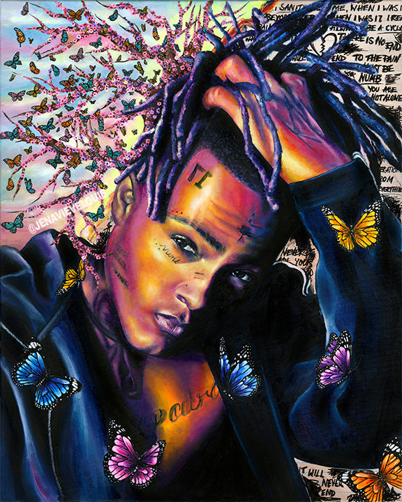 XXXTENTACION Original Painting (1 of 1)