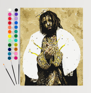J. Cole Paint By Numbers Set
