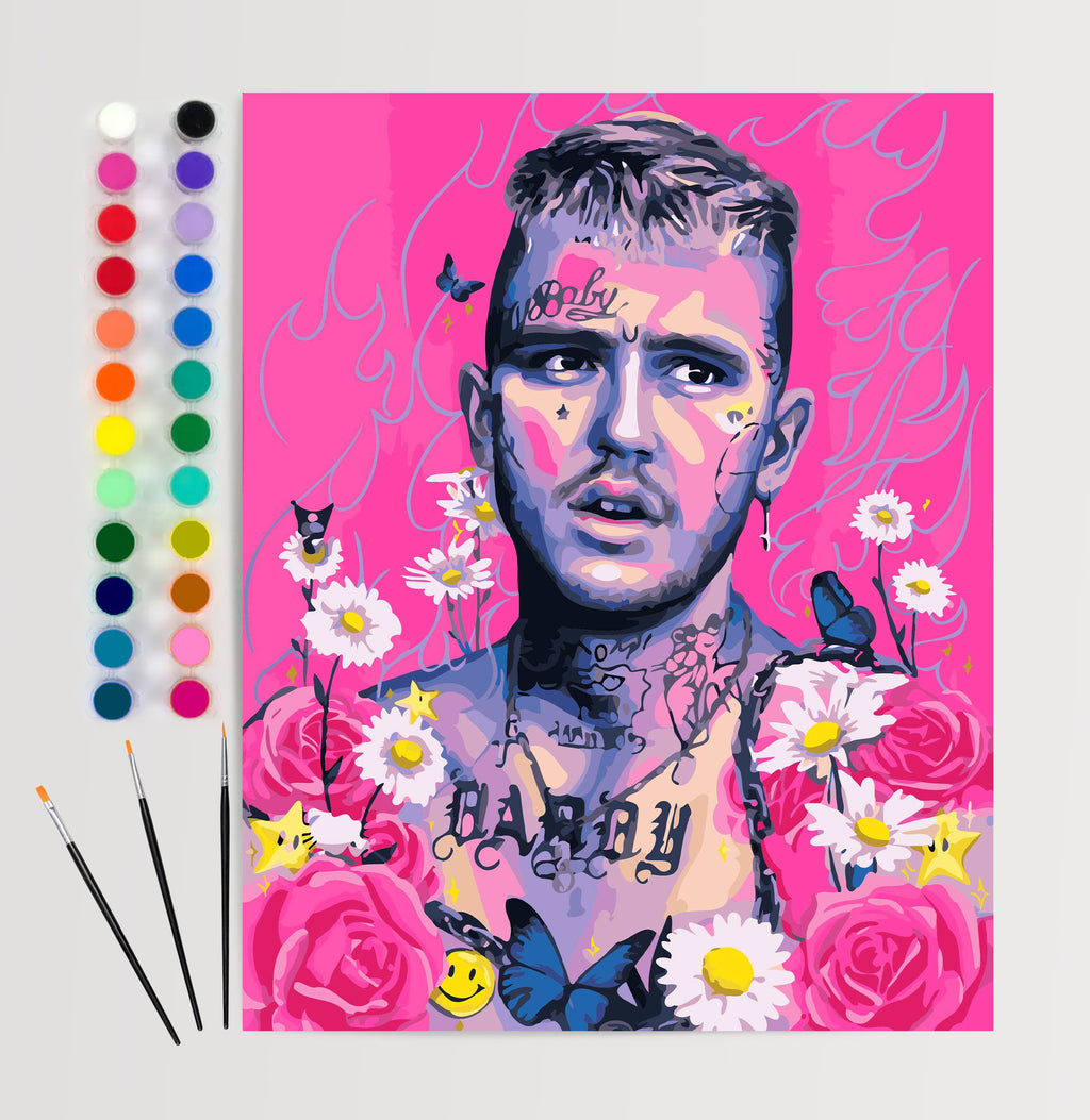 Lil Peep Paint By Numbers Set