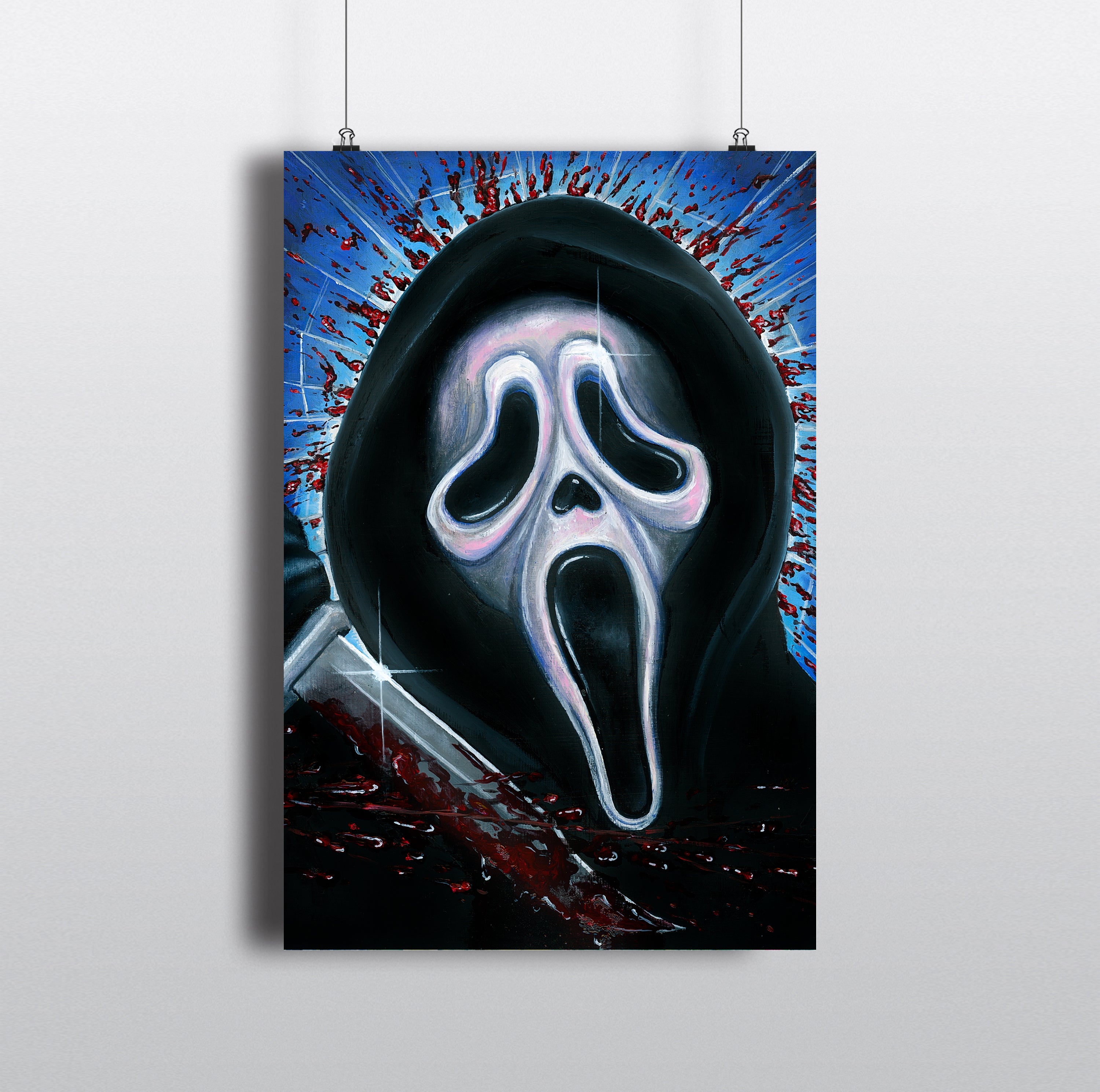 Ghostface Scream Tapestries for Sale