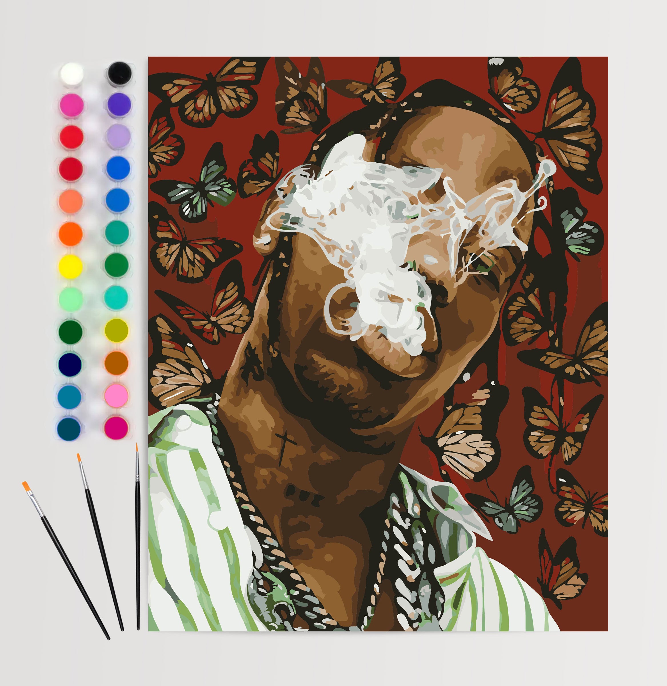 Travis Paint By Numbers Set